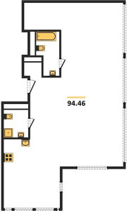 Планировка квартиры, ID 313211