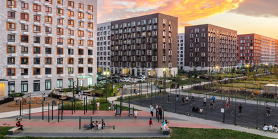 Планировка студии(квартира) площадью 20.46 квадратных метров в ЖК “ЖК Ильинские луга”