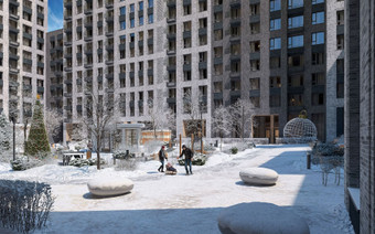 Площадка для детей в ЖК “Smart Garden”