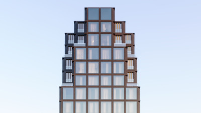 Планировка двухкомнатной(квартира) площадью 123.06 квадратных метров в ЖК “ЖК Forum (Форум)”