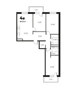 Планировка квартиры, ID 317309