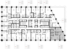 Планировка двухкомнатной(квартира) площадью 69.8 квадратных метров в “Дом премиум-класса МИРА”