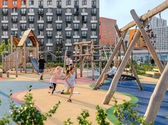 Детская площадка в ЖК "Саларьево парк"