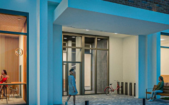 Придомовая территория КД "Новое Вашутино"