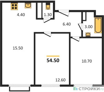 Планировка квартиры, ID 152745