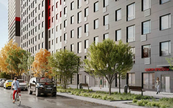 Придомовая территория ЖК Реут