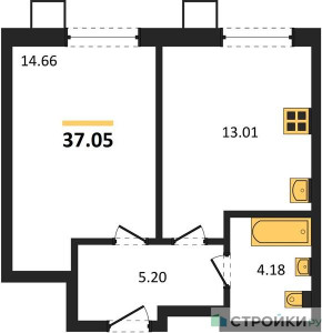 Планировка квартиры, ID 531169