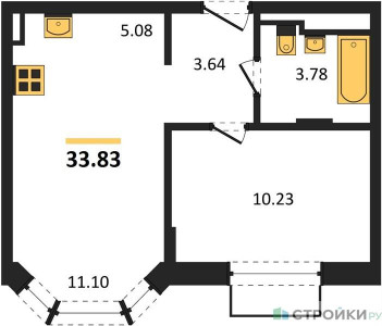 Планировка квартиры, ID 369832