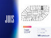 Планировка студии(апартаменты) площадью 23.23 квадратных метров в “ЖК JOIS (Джойс)”