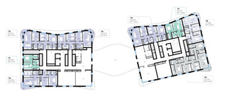 Планировка трехкомнатной(квартира) площадью 117.91 квадратных метров в “СберСити в Рублево-Архангельском”