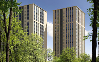 Корпуса в ЖК "ОМ"