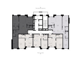 Планировка трехкомнатной(квартира) площадью 94.3 квадратных метров в “ЖК Преображенская Площадь”