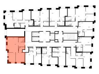 Планировка двухкомнатной(квартира) площадью 59.9 квадратных метров в ЖК “ЖК Онежский вал”