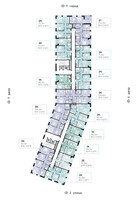 Планировка двухкомнатной(квартира) площадью 96.2 квадратных метров в “СберСити в Рублево-Архангельском”