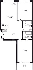Планировка квартиры, ID 132154