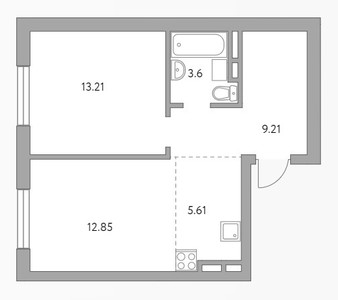 Планировка квартиры, ID 414472