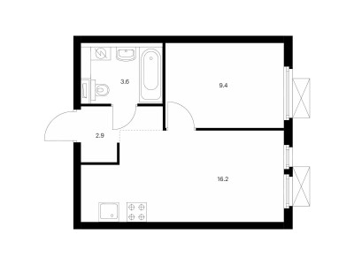 Планировка квартиры, ID 176236