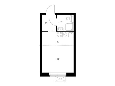 Планировка квартиры, ID 135587