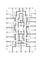 Планировка однокомнатной(квартира) площадью 49 квадратных метров в “ЖК 1-й Нагатинский (Первый Нагатинский)”